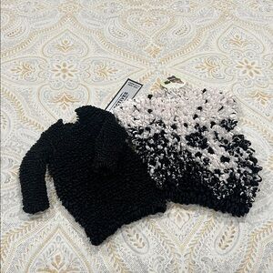 Emmelee for F.C. Black and White popcorn tops